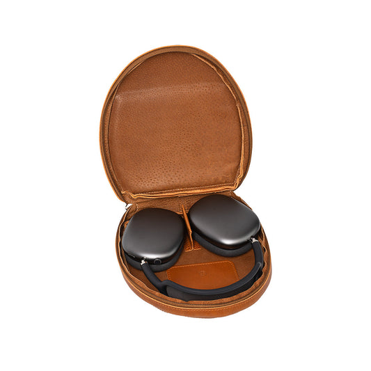 Leather Case for AirPods Max (Tan)
